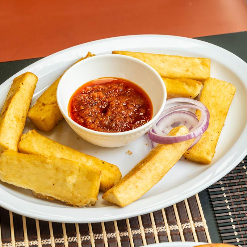 menu item 10 of 14, Fried Yam