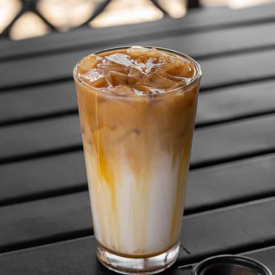 Iced coffee.