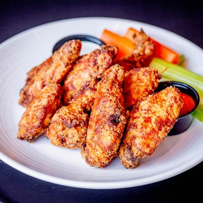 Fried chicken wings.