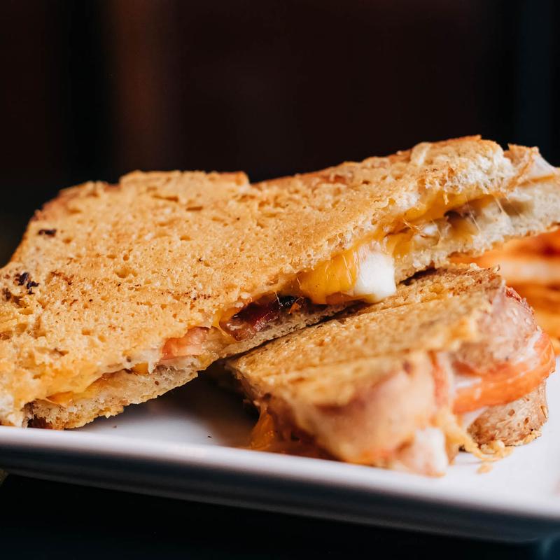 PARMESAN CRUSTED GRILLED CHEESE (GF & V-O) photo