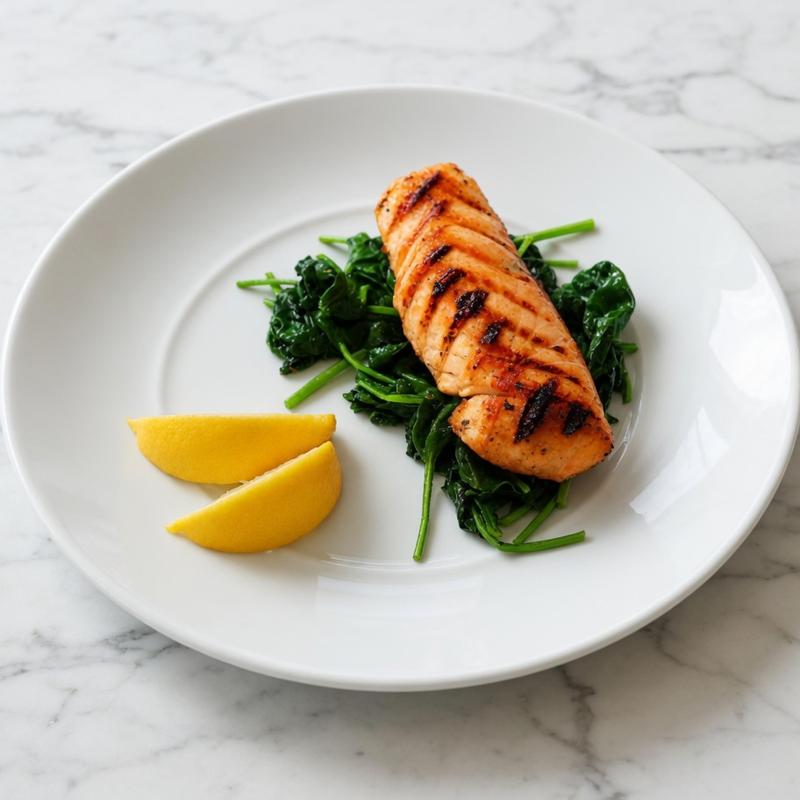 menu item 19 of 86, *Salmon alla Griglia