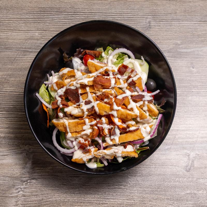 menu item 2 of 19, Chicken Tender Bacon Ranch Salad on Garden Salad