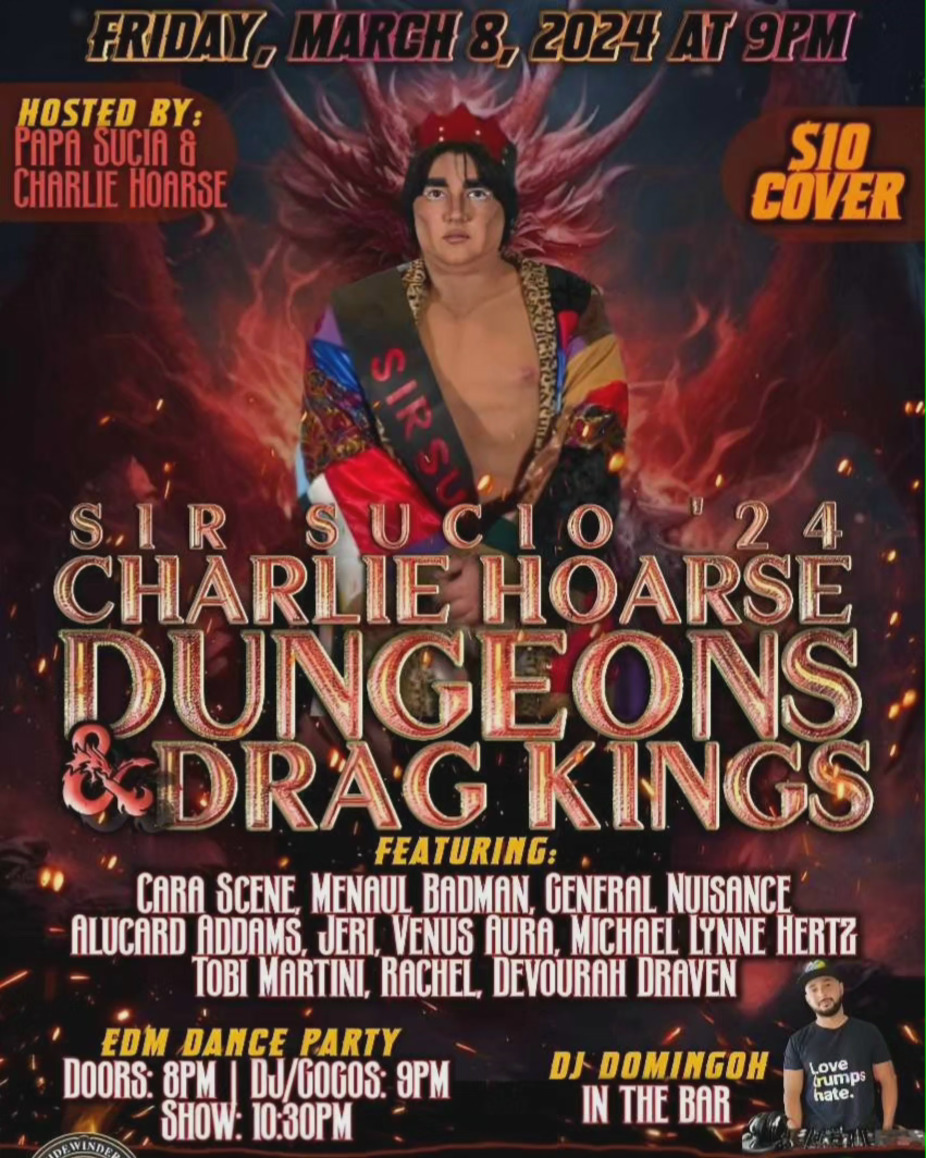 Sucia Dungeons and Drag Kings event photo