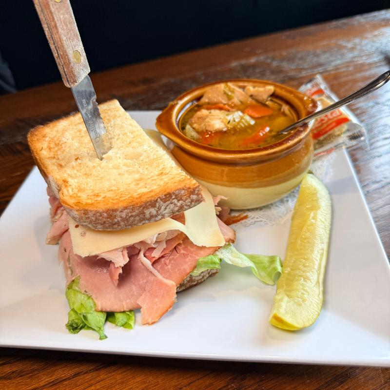 1/2  Sandwich and Soup photo