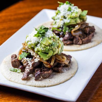Steak tacos.