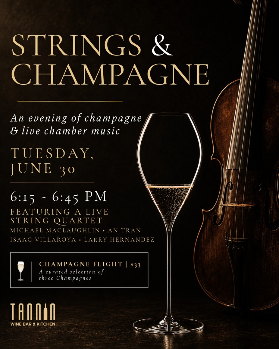 Strings & Champagne event photo