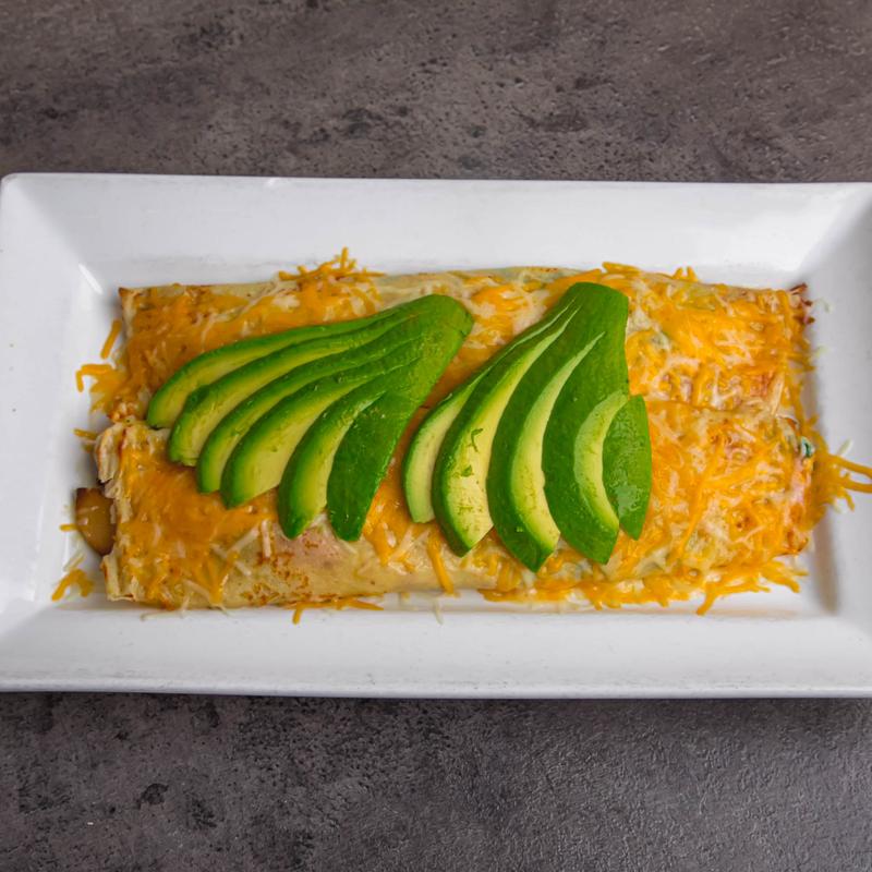 menu item 52 of 111, Crepes Avocado