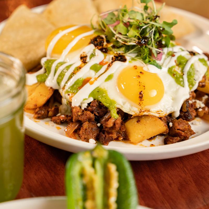 menu item 13 of 30, Chorizo Con Papas