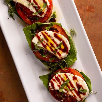 Caprese salad.