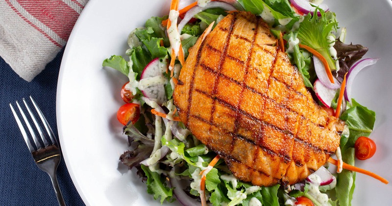 Cajun Salmon Salad