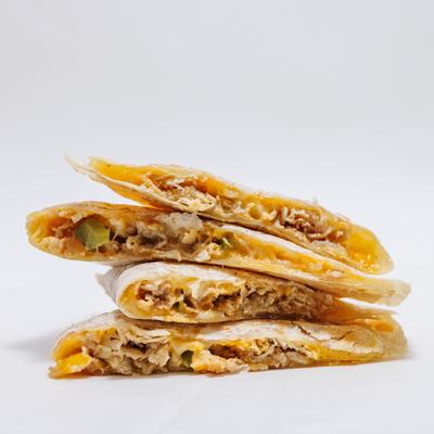 Chicken & Cheese Quesadilla.