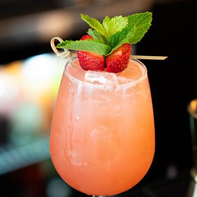 The Noches De Fresas cocktail.