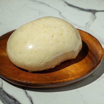 Fufu,  pounded meal found.