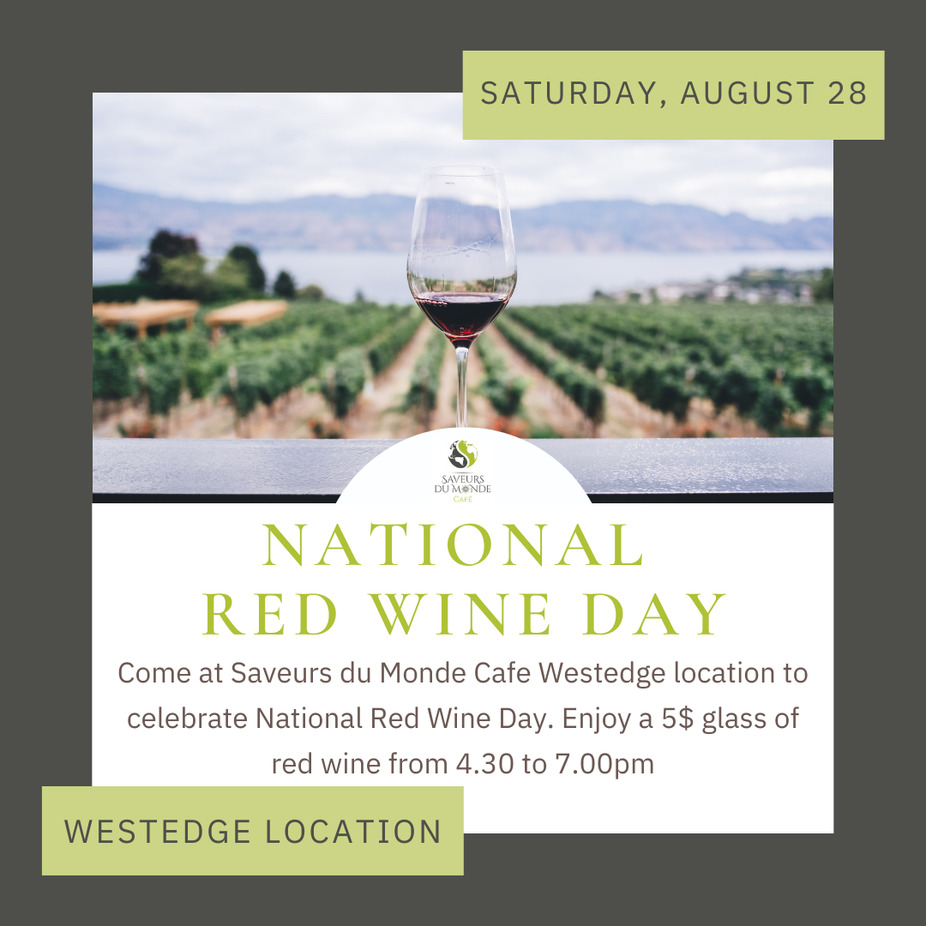 National Red Wine Day event photo