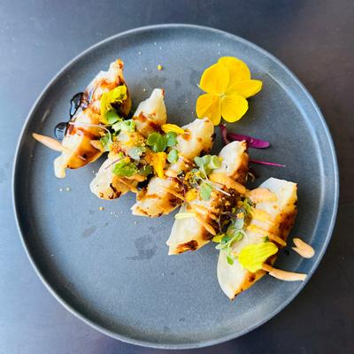 Spicy Gyoza.