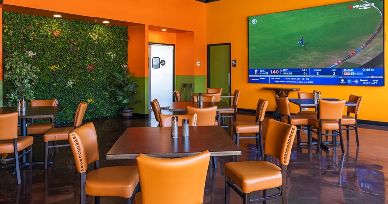 Interior, seating space