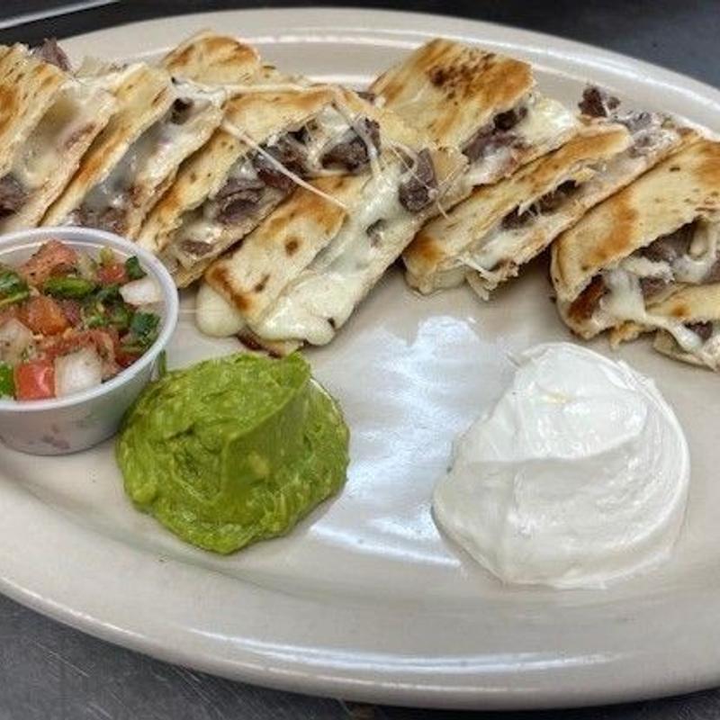 menu item 8 of 58, Fajita Quesadillas