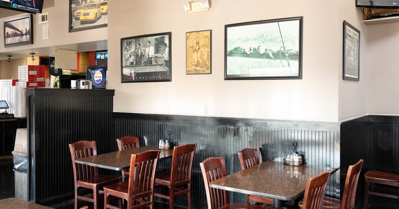 Interior seating area