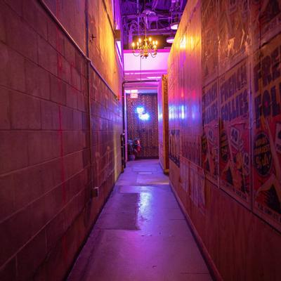 Interior, a long corridor