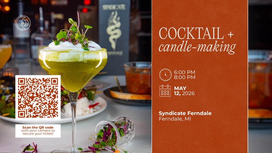 Cocktails & Candle Making Class event photo