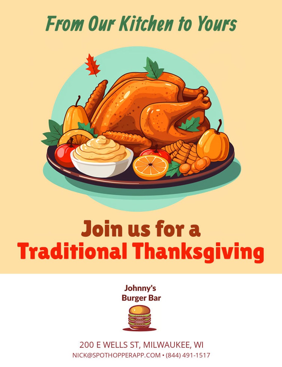 Thanksgiving event photo