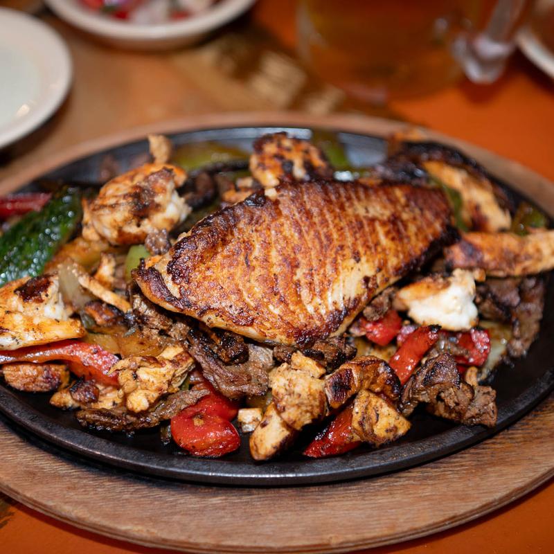 Flaming Fish Fajitas photo