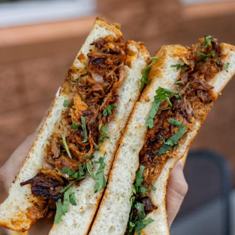 menu item 52 of 74, Carnitas Grilled Cheese