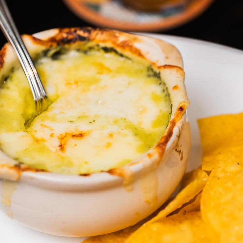 menu item 4 of 12, Spinach Artichoke Dip (V)