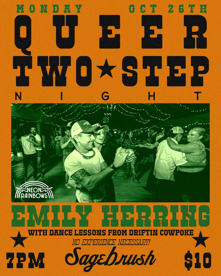 Emily Herring Austin concert poster