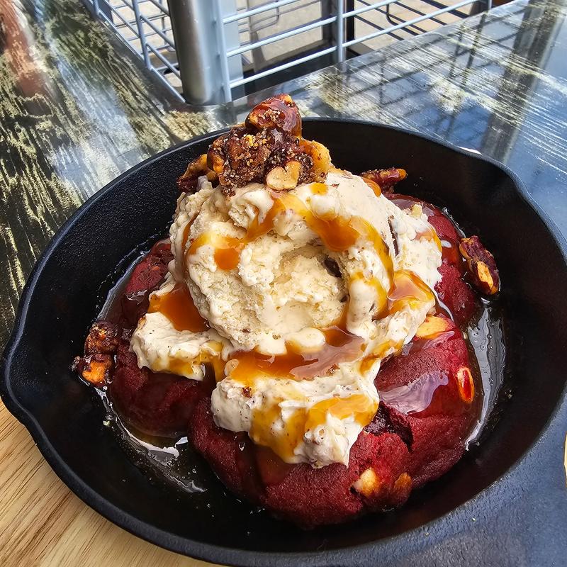 Red Velvet Cookie Skillet photo