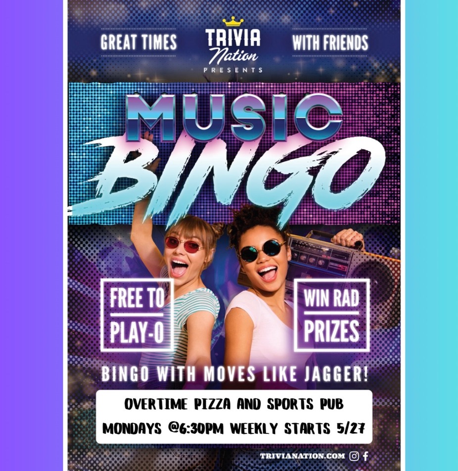 Music Bingo Mondays! event photo