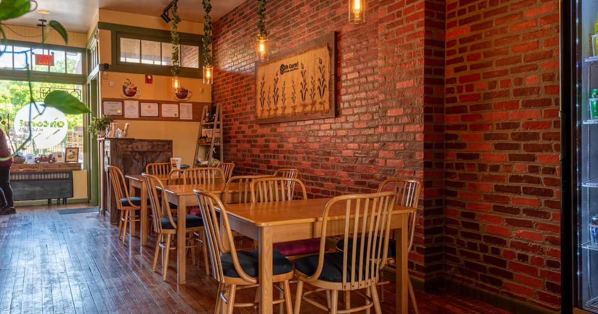 Interior, dining area
