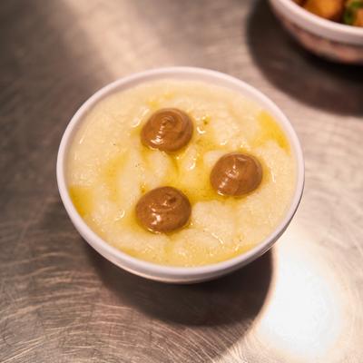 Yuca trufada.