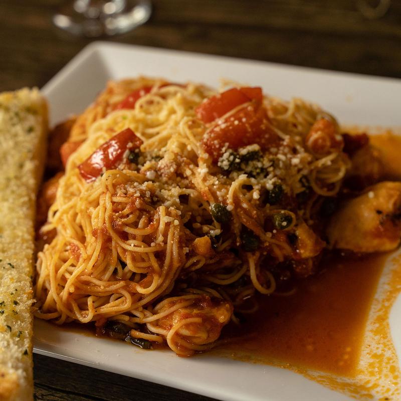 Sautéed Chicken & Angel Hair photo