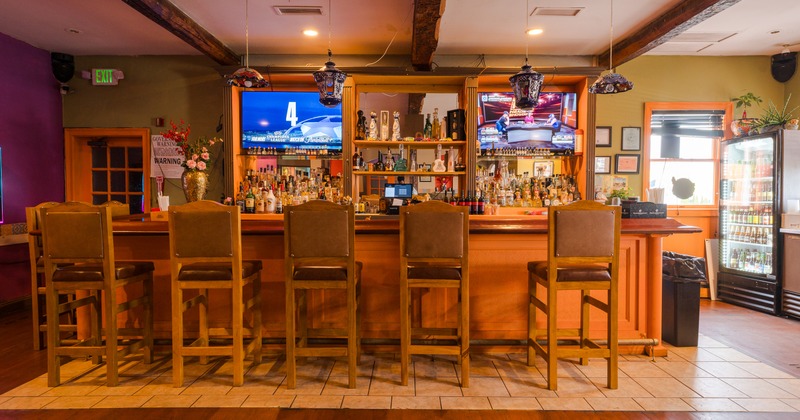 Interior, bar area