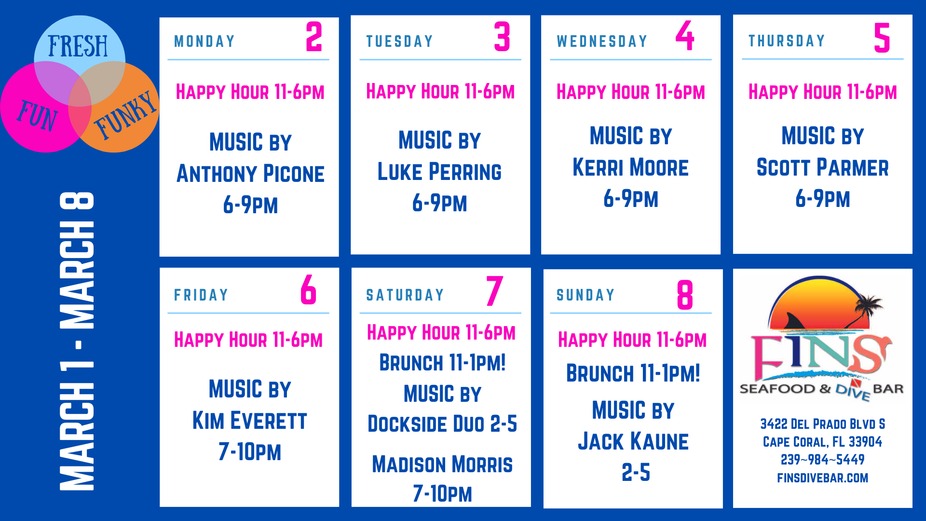 Weekly Event Calendar! event photo