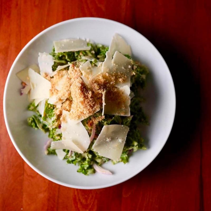 Kale Caesar | Creamy Parmesan | Toasted Crumbs | Romano photo