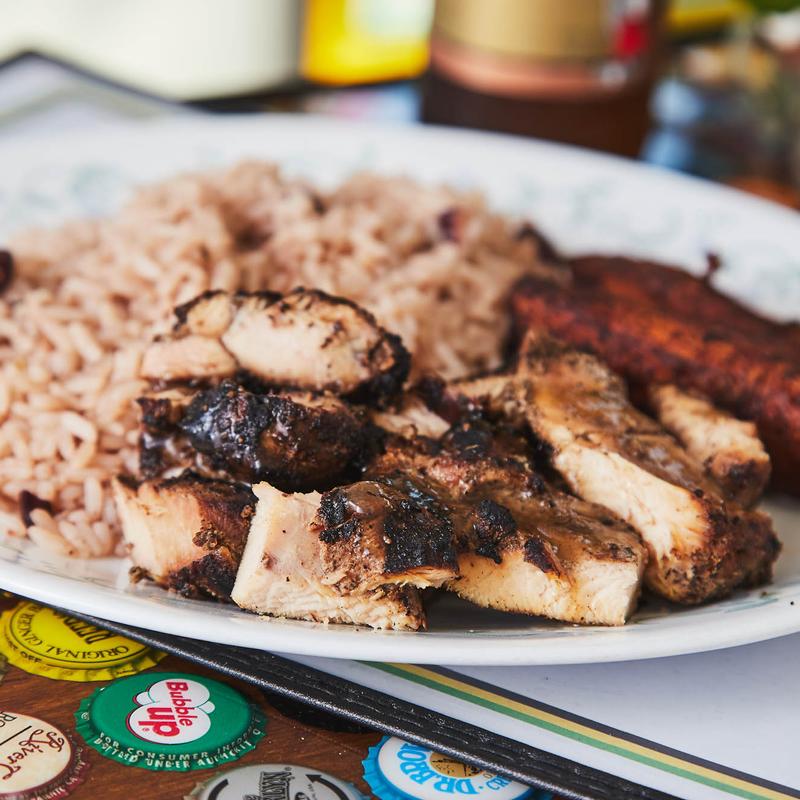 Jerk Chicken Platter* photo