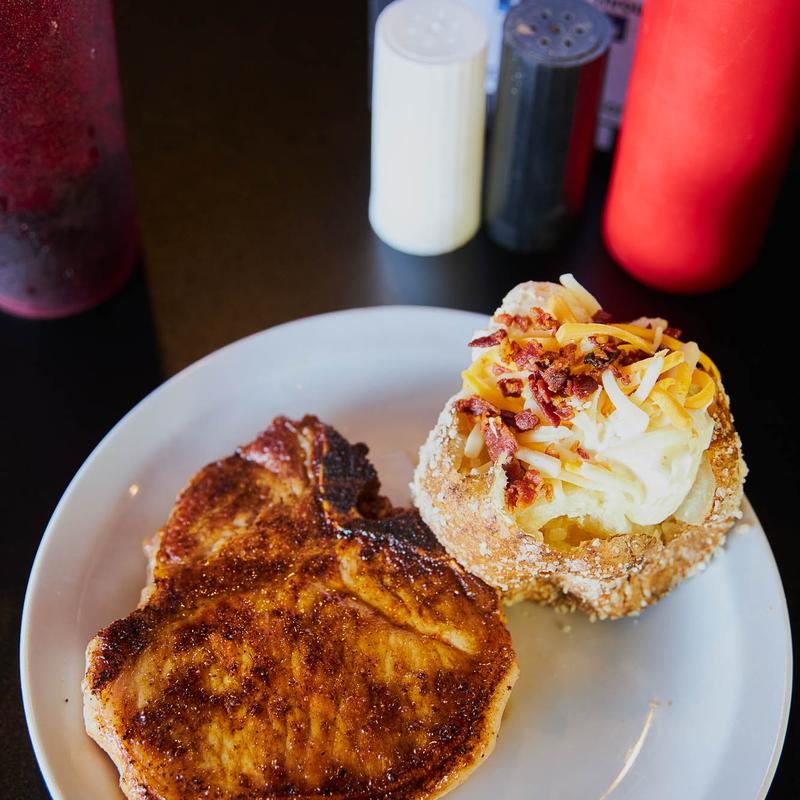 Grilled Pork Porterhouse photo