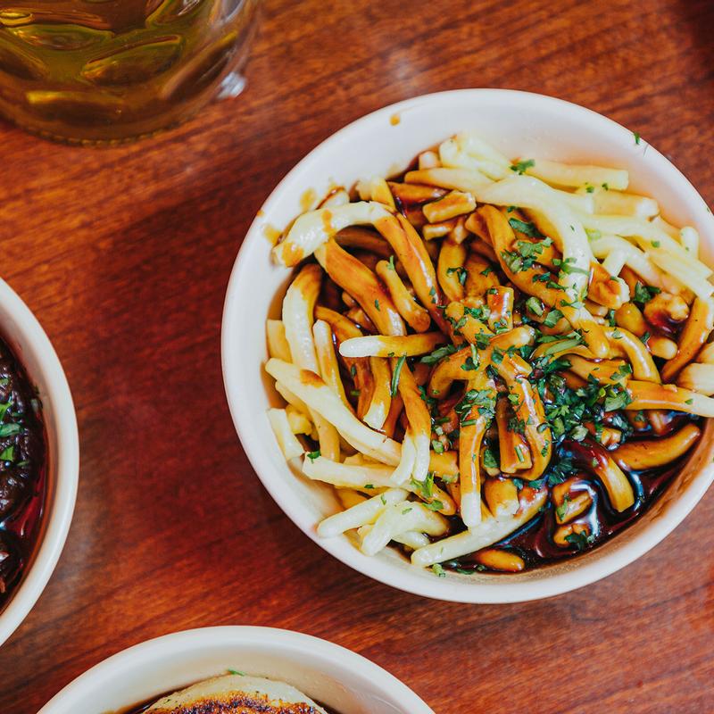 SPAETZLE GERMAN EGG NOODLES with GRAVY photo