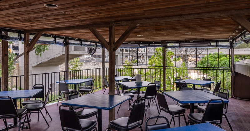 Exterior, seating place on patio