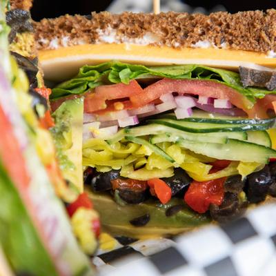 Veggie Delight, closeup