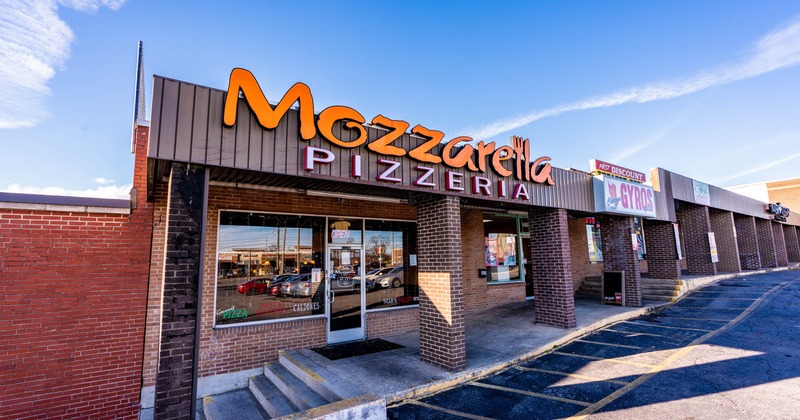 Exterior, entrance to restaurant