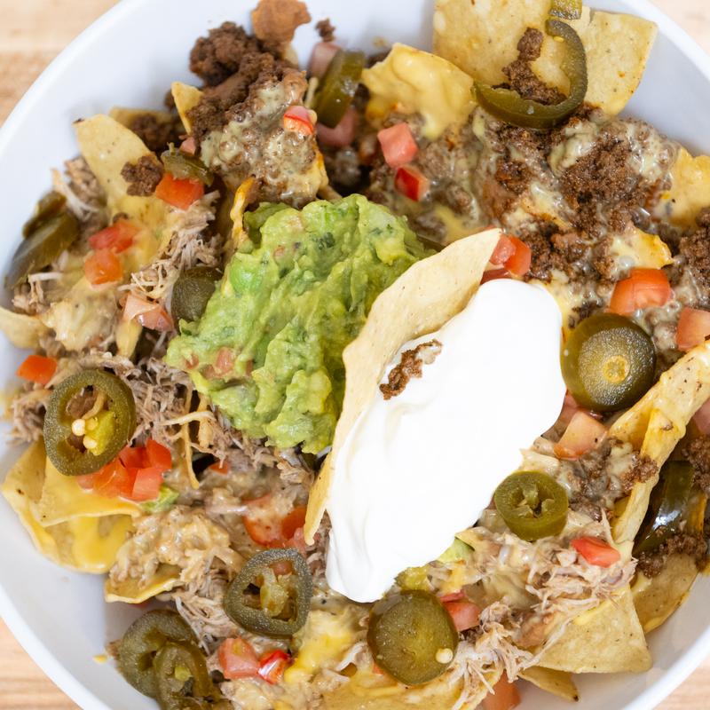 Loaded Stacked Nachos photo
