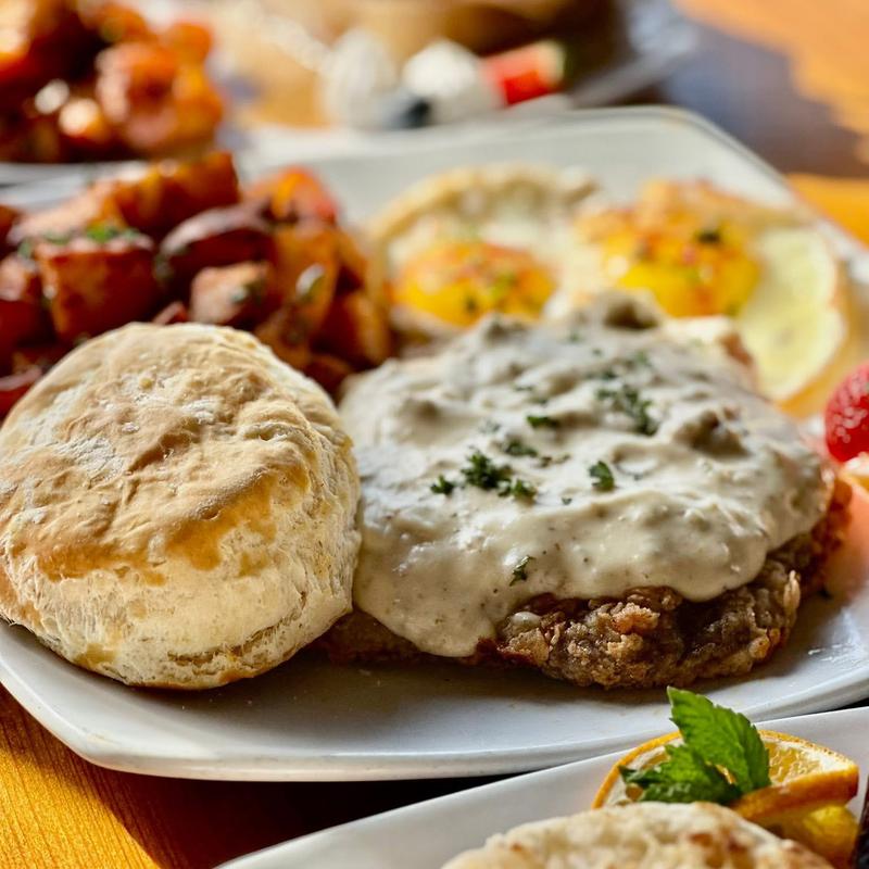 Country Fried Steak & Eggs photo