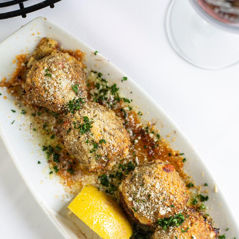 CRAB STUFFED MUSHROOMS photo