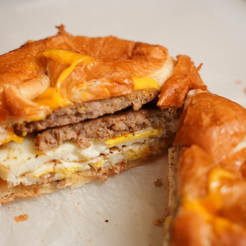 menu item 2 of 7, Croissant Sandwich