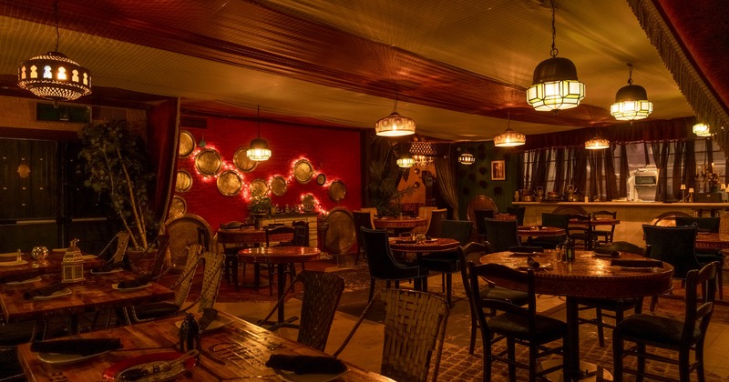 Interior, main dining area