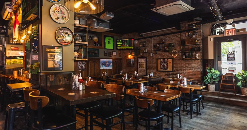 Interior seating space