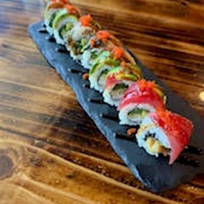 The AJ roll, angled view.